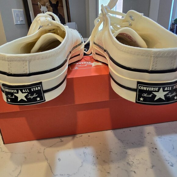 Converse Chuck 70 Mule Beige White Mens Slip On Casual Shoes 172592C SIZE 9.5 - Picture 6 of 12
